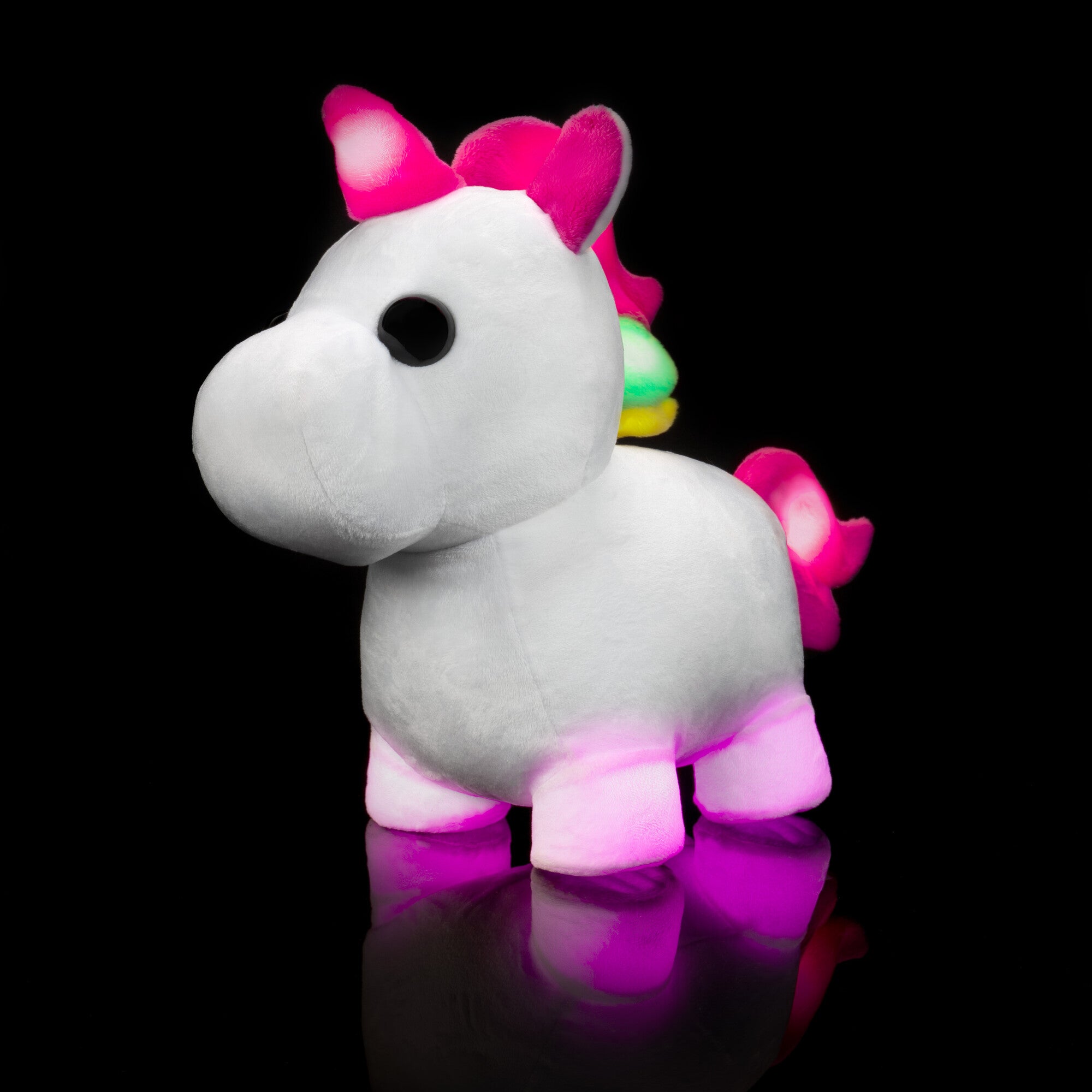 Adopt Me! Neon Unicorn Light-Up Plush - Image 2