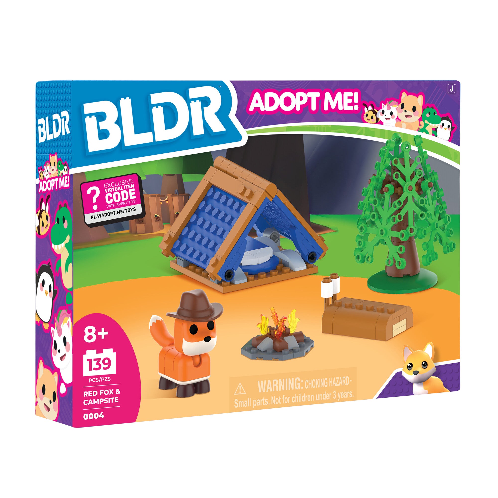 Adopt Me Red Fox & Campsite Building Set - Image 8