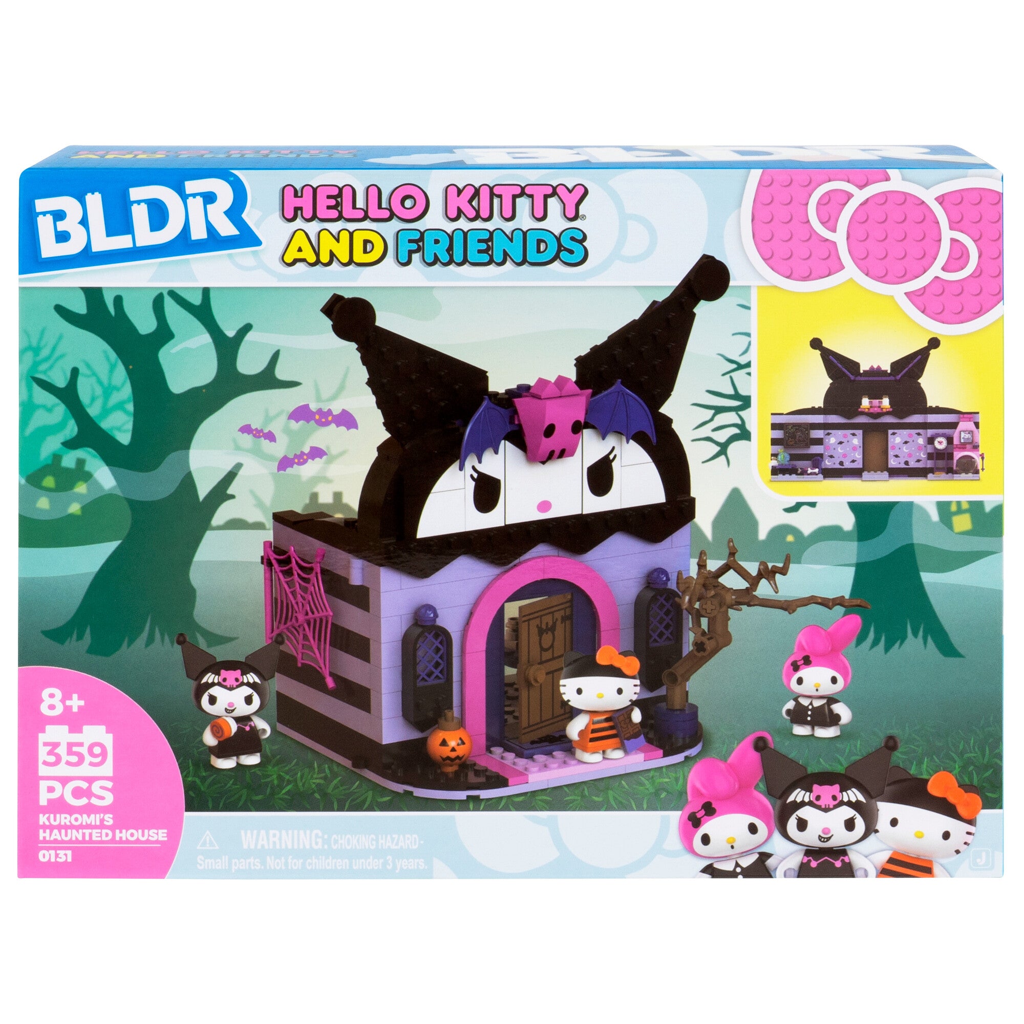 Hello Kitty and Friends Kuromi's Haunted House Building Set - Image 7