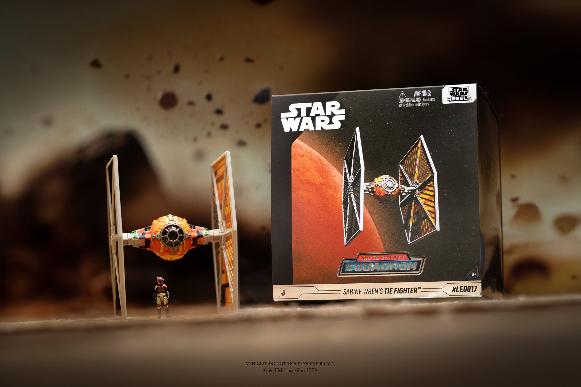 STAR WARS™ Micro Galaxy Squadron Sabine Wren's TIE Fighter - Image 7