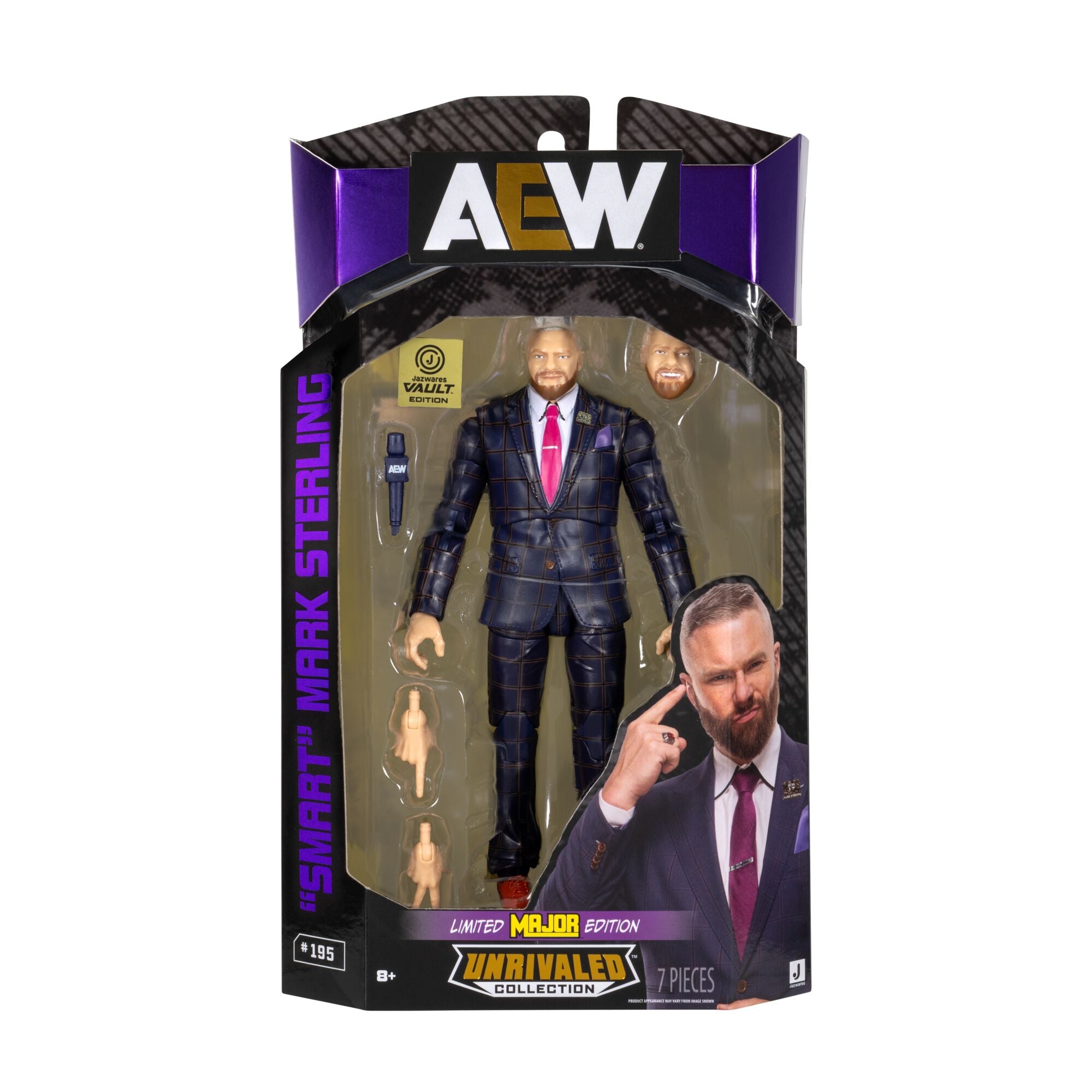 AEW Unrivaled 6-Inch Smart Mark Sterling Figure - Image 2
