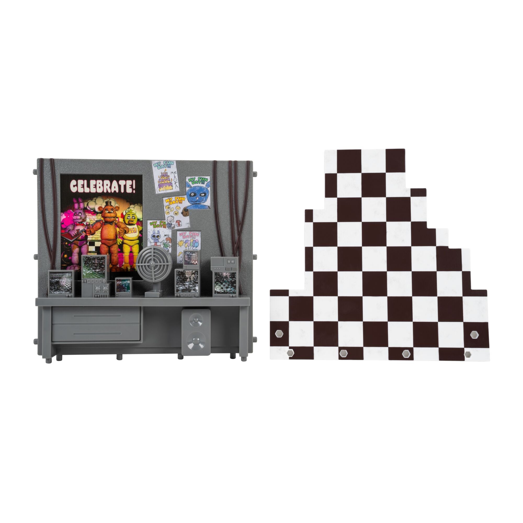 Five Nights at Freddy's Golden Freddy Office Set - 5-Inch Articulated Figure - Image 8