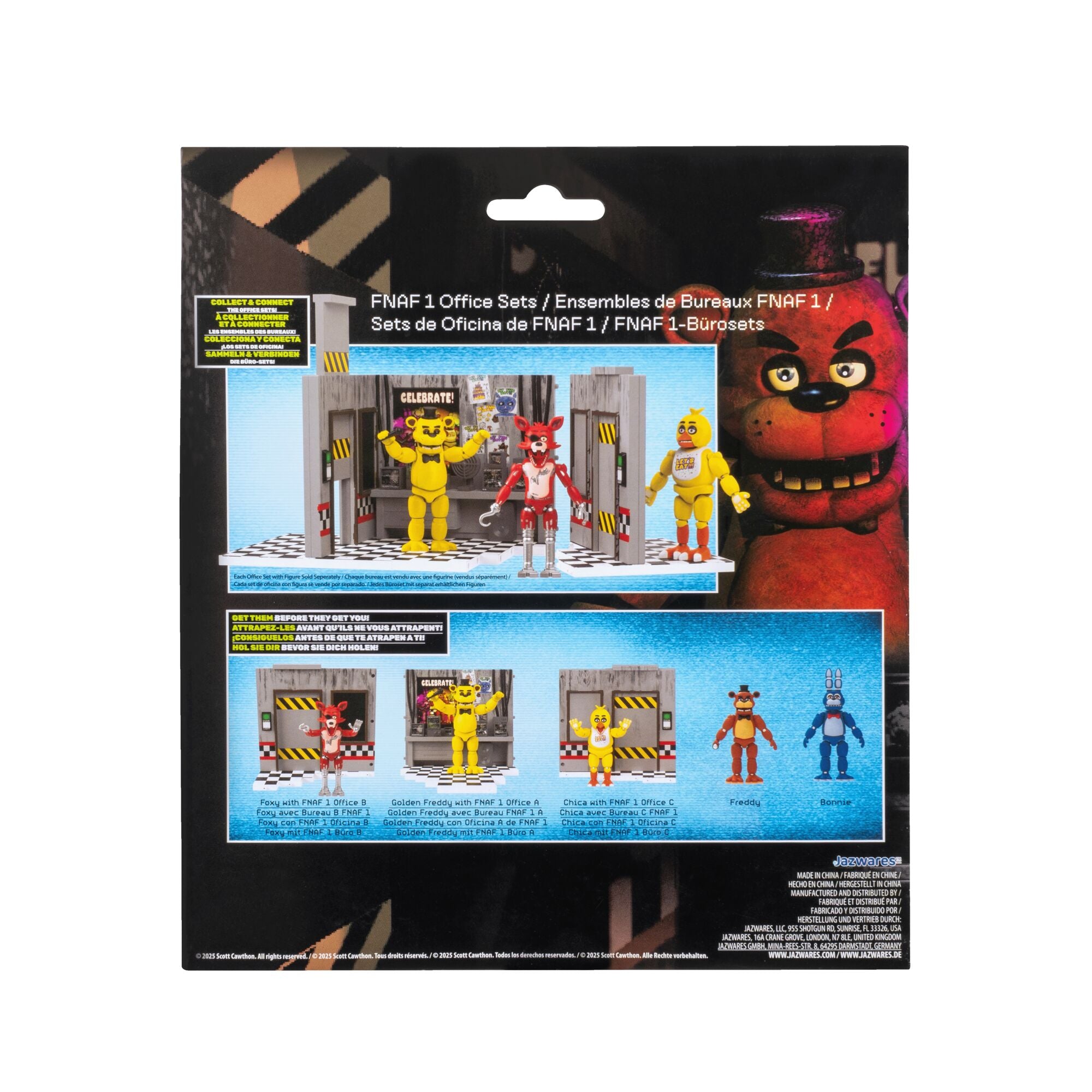 Five Nights at Freddy's Classic Foxy Office Set - 5-Inch Articulated Figure - Image 10
