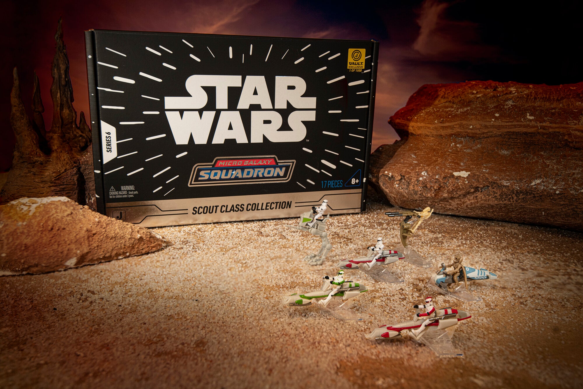 STAR WARS™ Micro Galaxy Squadron Scout Class Collection (Series 6) - Image 3